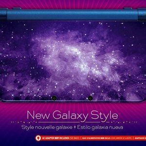 RARE EXCELLENT Condition Nintendo 3DS XL Galaxy Gaming Device